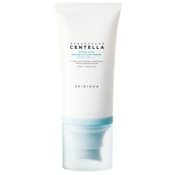 Солнцезащитная сыворотка SKIN1004 Madagascar Centella Hyalu-Cica Water-Fit Sun Serum SPF50+ PA++++, 50 ml  фото