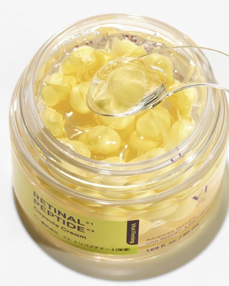 Антивіковий капсульний крем із ретиналем та пептидами VT Cosmetics Retinal Peptide Capsule Cream, 50 мл фото