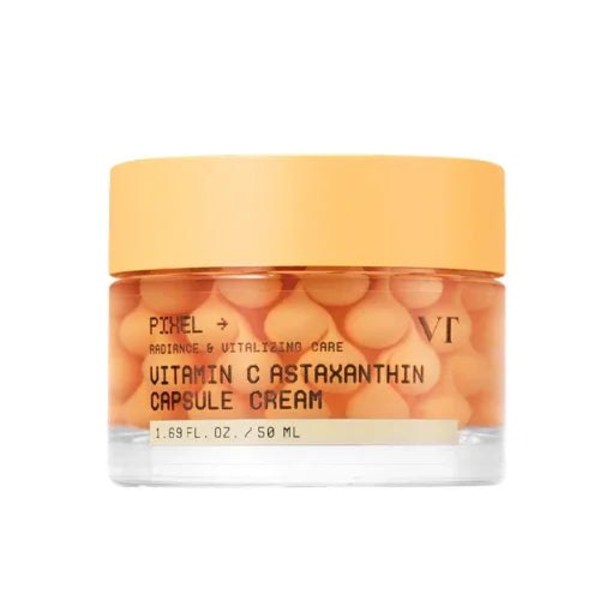 Освітлювальний капсульний крем із вітаміном С та астаксантином VT Cosmetics Vitamin C Astaxanthin Capsule Cream, 50 мл фото