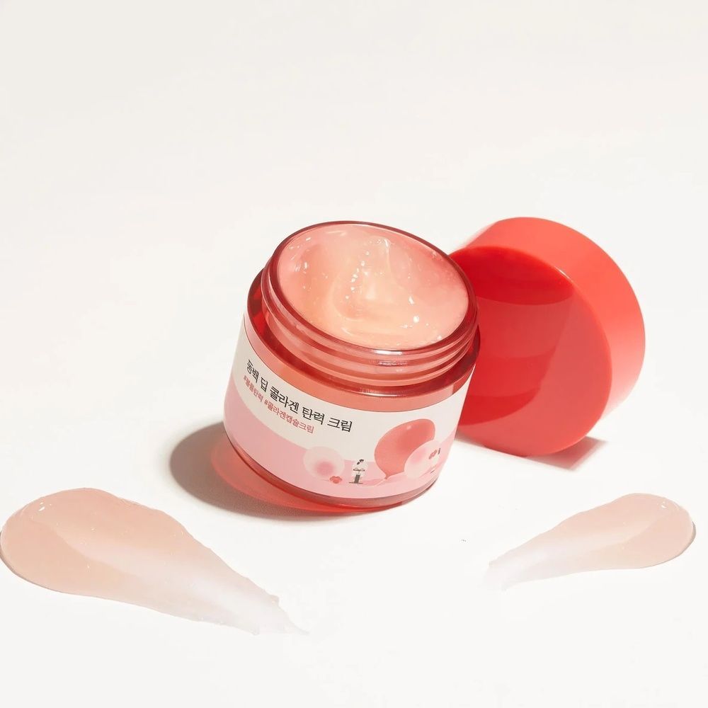 Крем з колагеном ROUND LAB Camellia Deep Collagen Firming Cream, 50 ml фото
