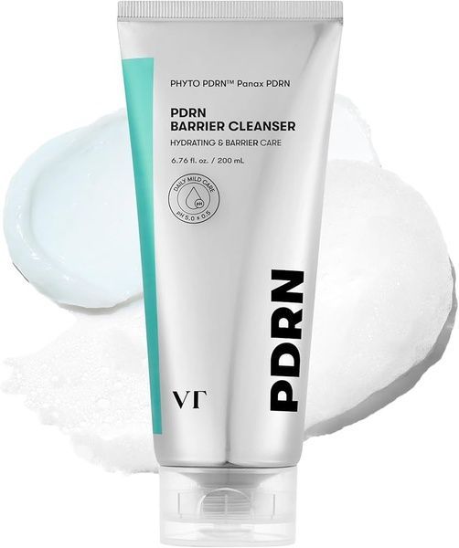 Слабокислотна очищаюча пінка з фіто-PDRN та керамідами VT Cosmetics PDRN Barrier Cleanser 200ml фото