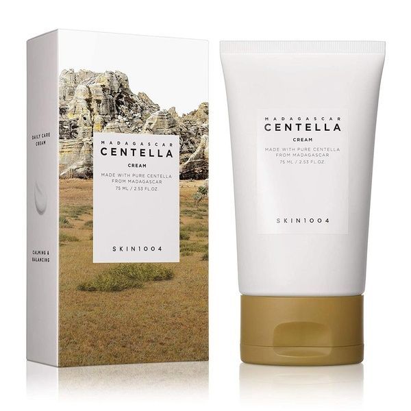 Успокаивающий крем с центеллой для проблемной кожи Skin1004 Madagascar Centella Cream, 75 мл  фото
