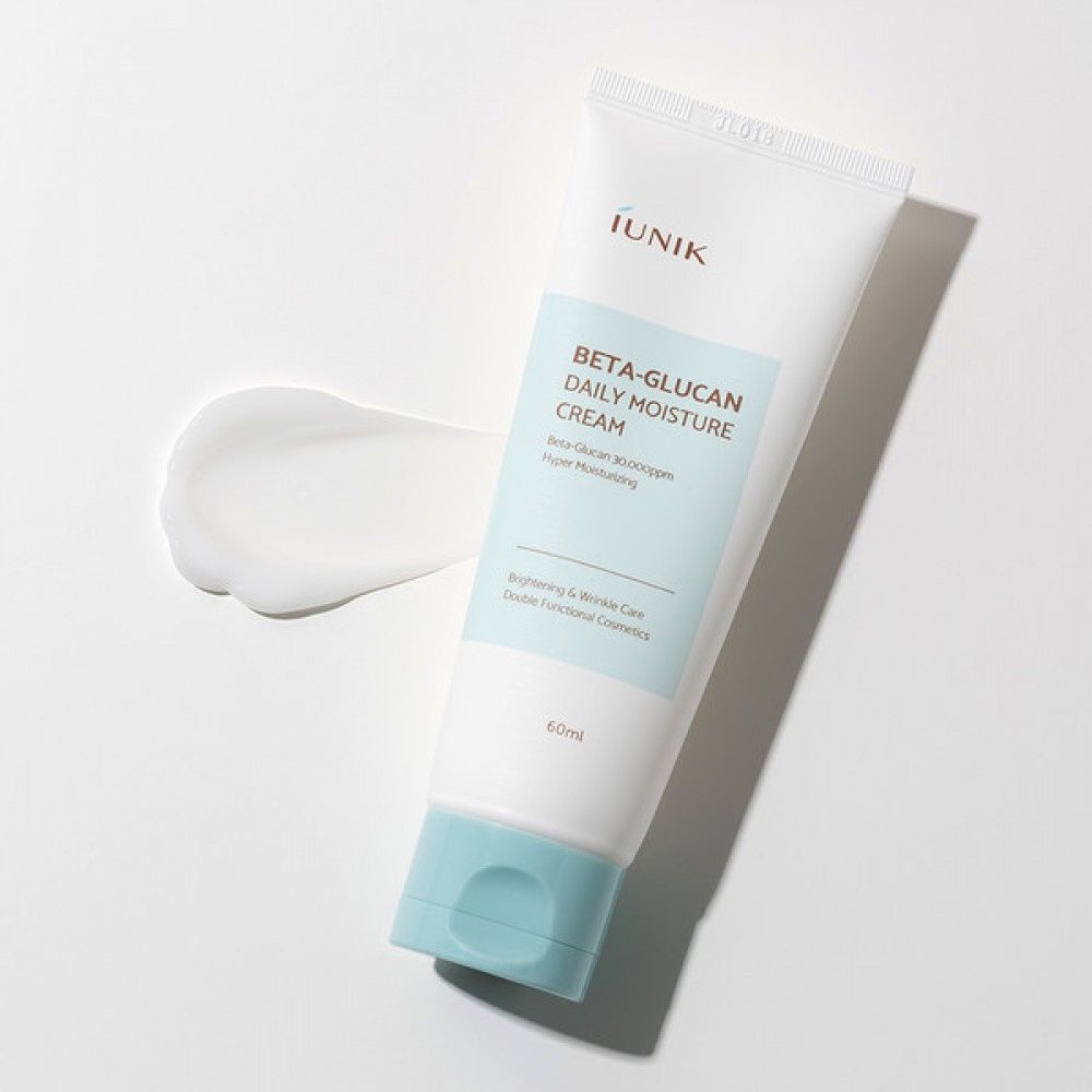 Крем з бета-глюканом IUNIK Beta Glucan Daily Moisture Cream, 60 мл фото
