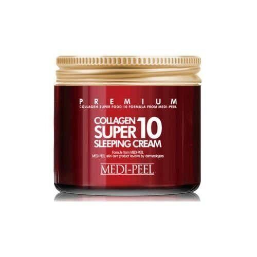 Ночной крем с коллагеном MEDI-PEEL Collagen Super 10 Sleeping Cream, 70 мл  фото