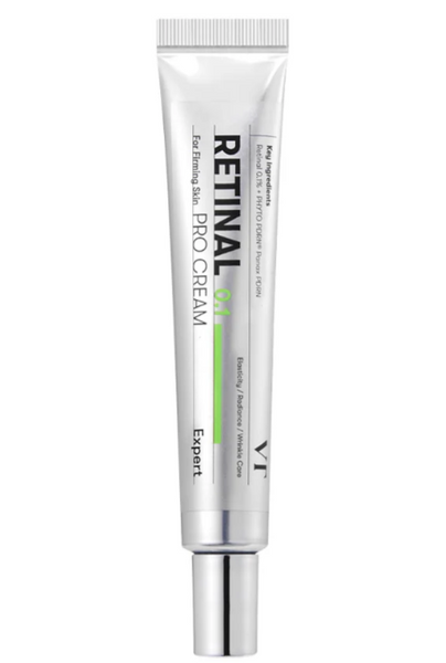 Высококонцентрированный омолаживающий крем с ретиналем 0.1%, PDRN и EGF VT Cosmetics Retinal PRO Cream 0.1 Expert 20ml  фото