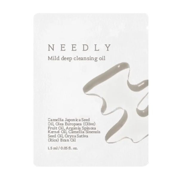Мягкое масло для глубокого очищения кожи Needly Mild Deep Cleansing Oil, 1.5 мл (пробник) срок до 2024.04.16  фото