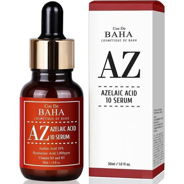 Протизапальна сироватка з азелаїною кислотою Cos De BAHA AZ Azelaic Acid 10 Serum, 30 мл фото