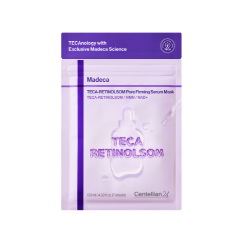 Антивозрастная укрепляющая маска с ретинолом и центеллой Centellian24 Madeca TECA Retinolsome 0.2 Firming Serum Mask (7pcs)  фото