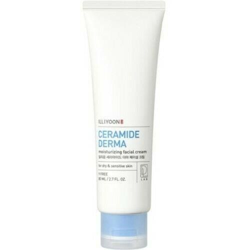 Увлажняющий крем с керамидами ILLIYOON Ceramide Derma Moisturizing Facial Cream 80ml  фото