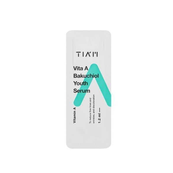 Омолоджуюча сироватка з бакучіолом TIAM Vita A Bakuchiol Youth Serum 1.2 ml фото