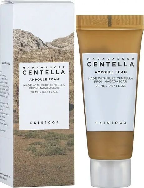 Ампульная пенка для умывания Skin1004 Madagascar Centella Ampoule Foam миниатюра 20 мл  фото