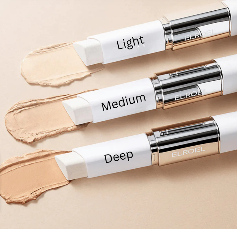 Антиоксидантний тональний крем-стік Elroel Blanc Cover Cream Stick (MEDIUM)13 г фото