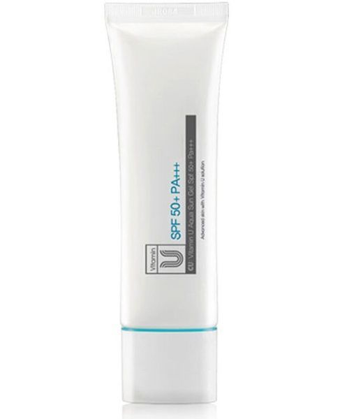 Увлажняющий солнцезащитный гель CU SKIN Vitamin U Aqua Sun Gel SPF 50+ PA+++ 50 мл  фото